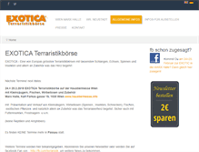 Tablet Screenshot of exotica.at